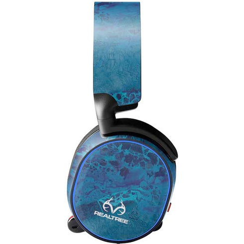RealTree WAV3 Blue Camo SteelSeries Arctis 3 Skin